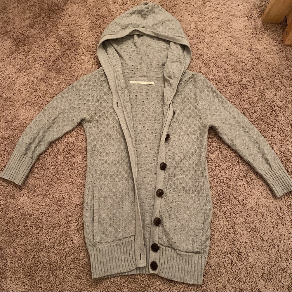 Grey Cardigan with hood Rubbish from Nordstrom